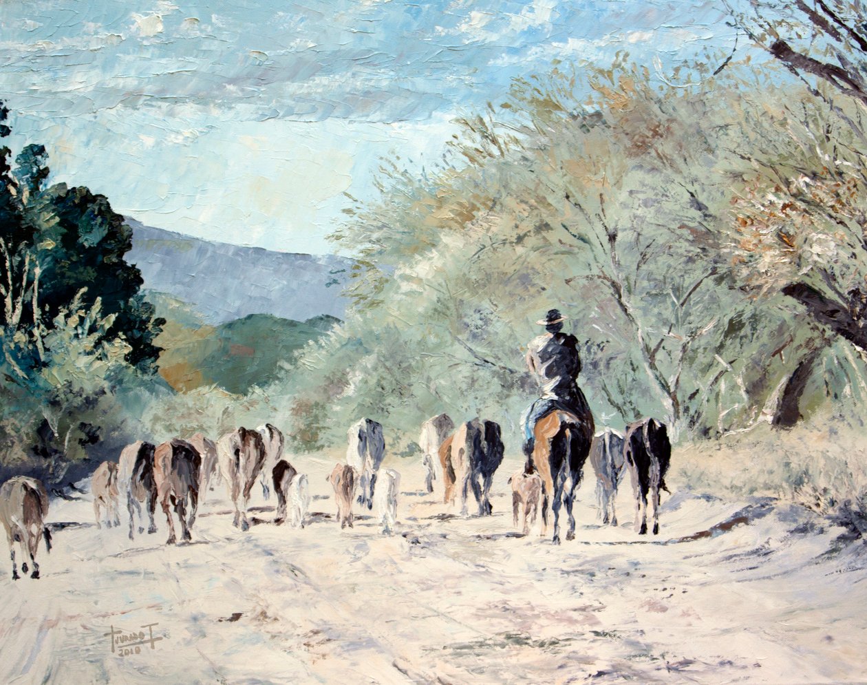 Idąc na wzgórza, 2010 autorstwa Cruz Jurado Traverso
