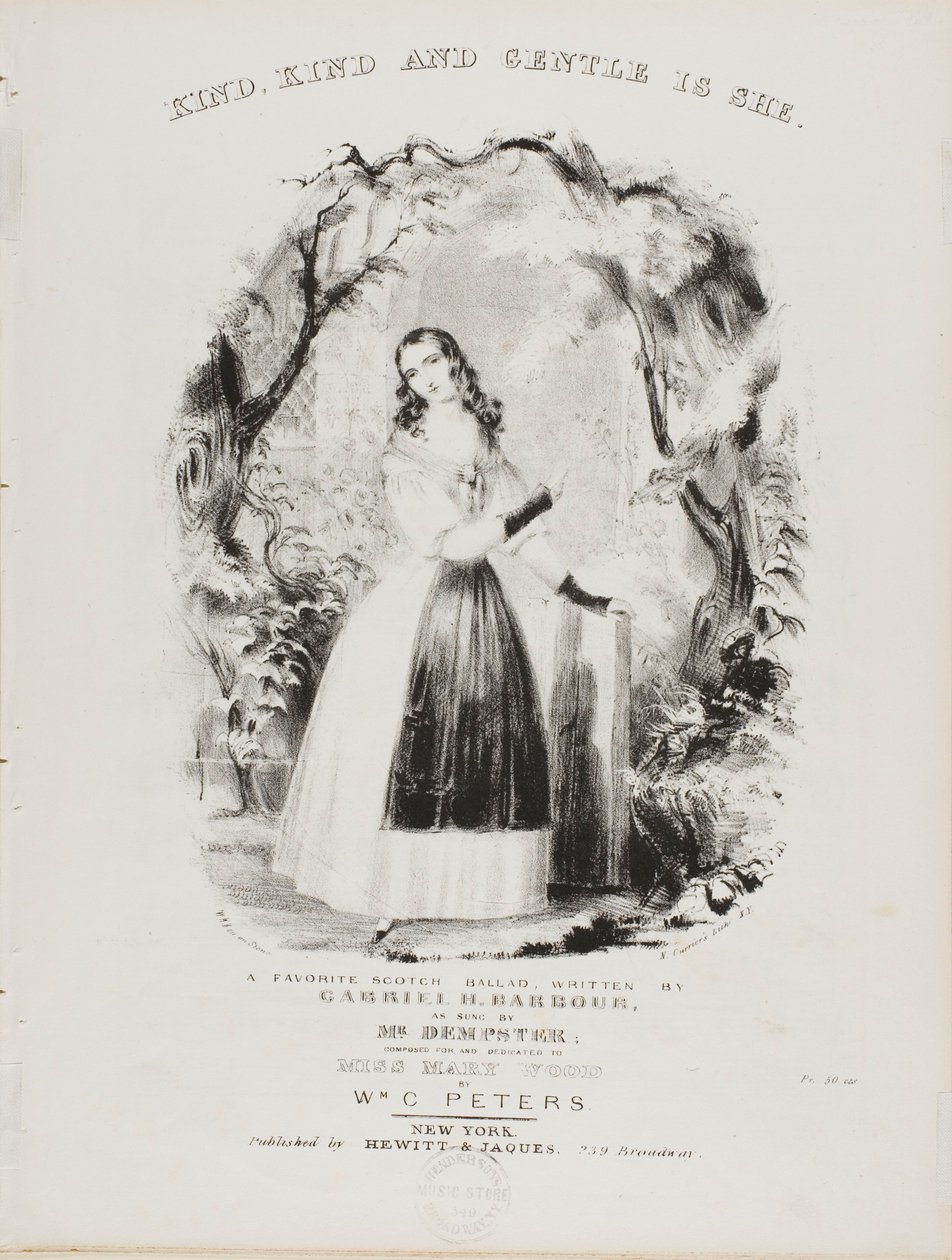 Jest miła, uprzejma i łagodna autorstwa Currier and Ives