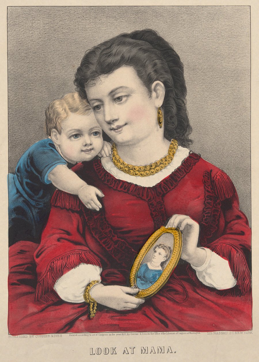 Spójrz na mamę autorstwa Currier and Ives