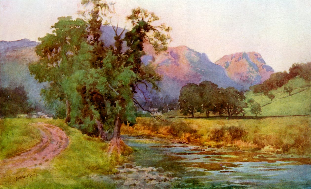 Grań Yewdale, Coniston, Cumbria, 1924-1926 autorstwa Cuthbert Rigby