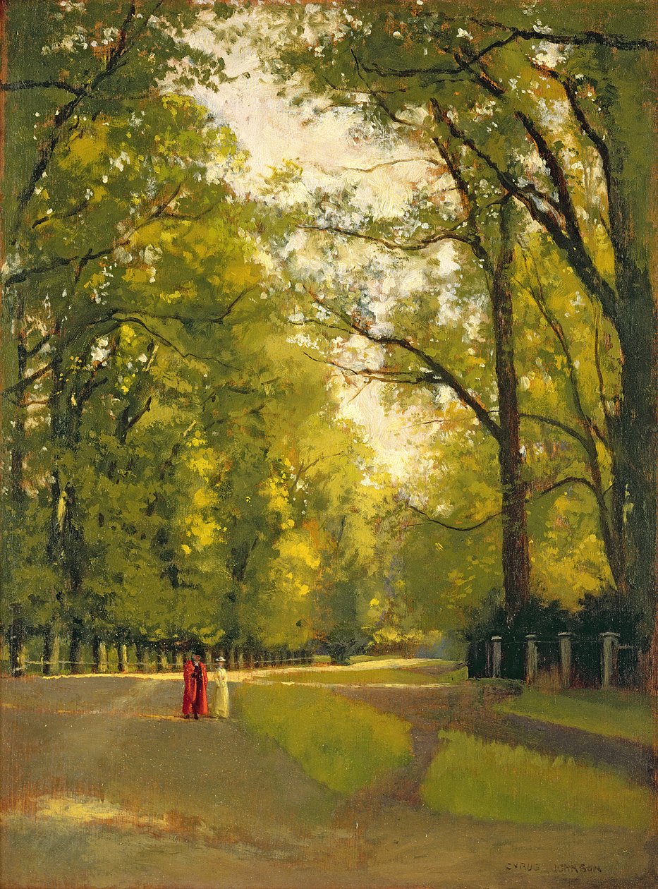 Backs of the Colleges, Cambridge autorstwa Cyrus Johnson