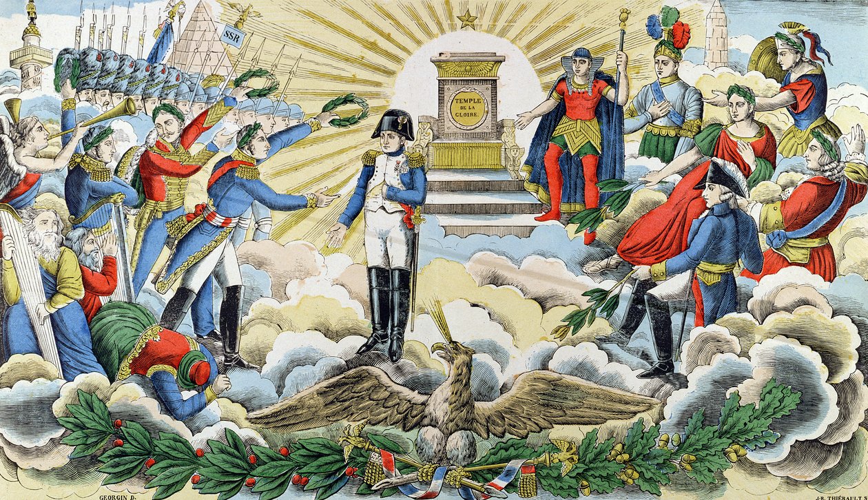Apoteoza Napoleona I (1769-1821) autorstwa D. Georgin