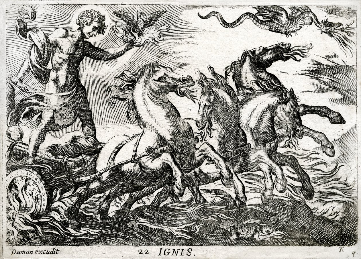 Ignis: alegoria ognia autorstwa Daman