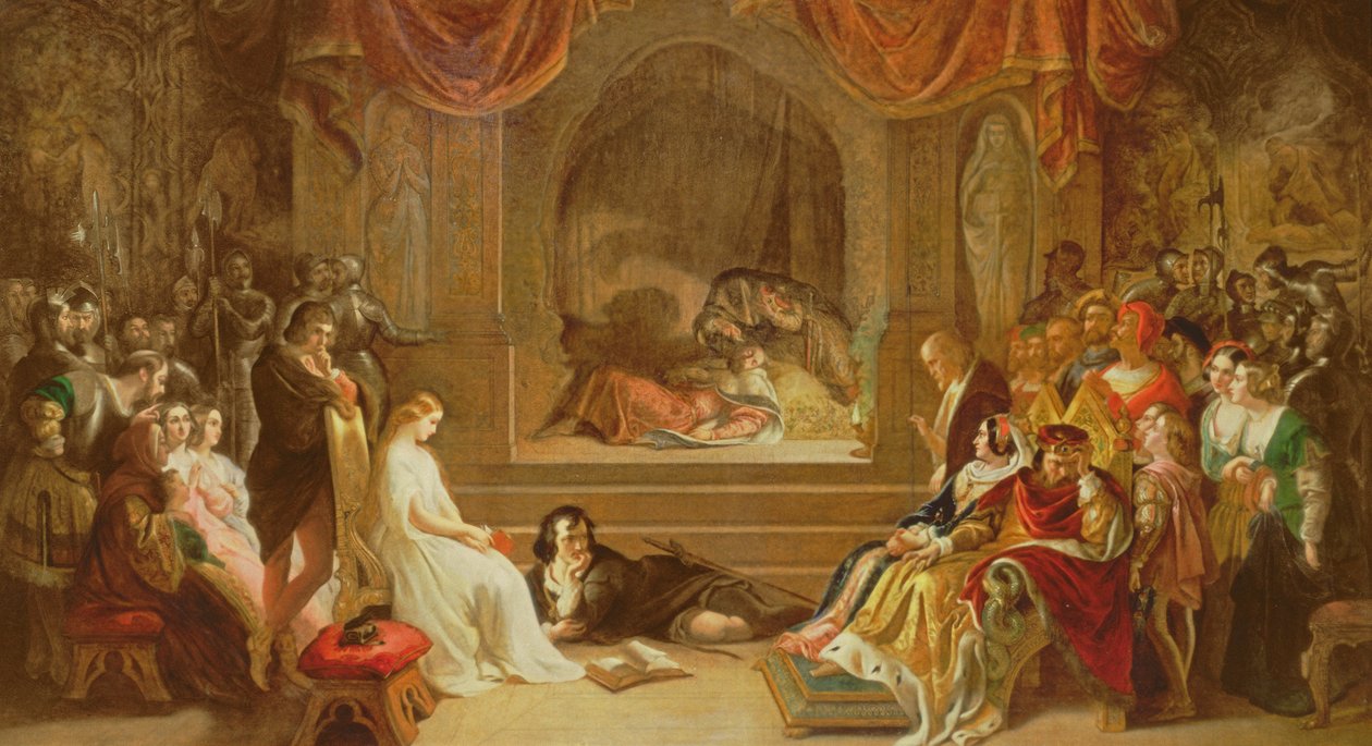 Mała wioska autorstwa Daniel Maclise