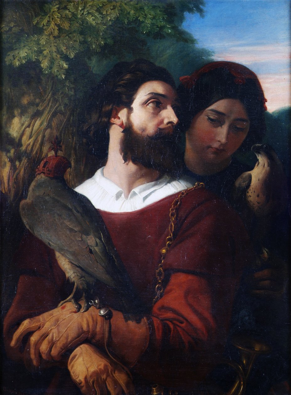 Sokolnik autorstwa Daniel Maclise