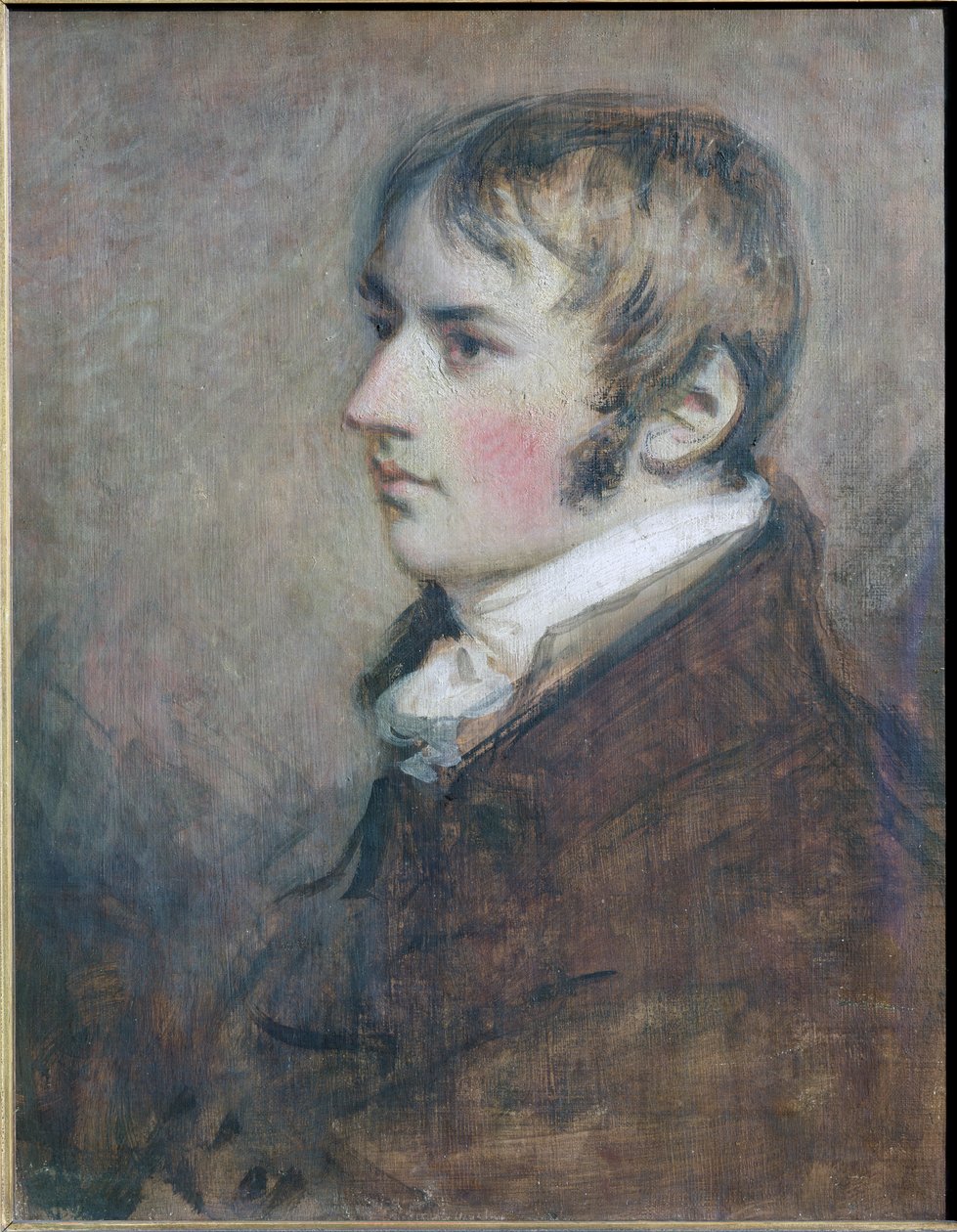 John Constable, angielski pejzażysta, 1796 autorstwa Daniel Gardner
