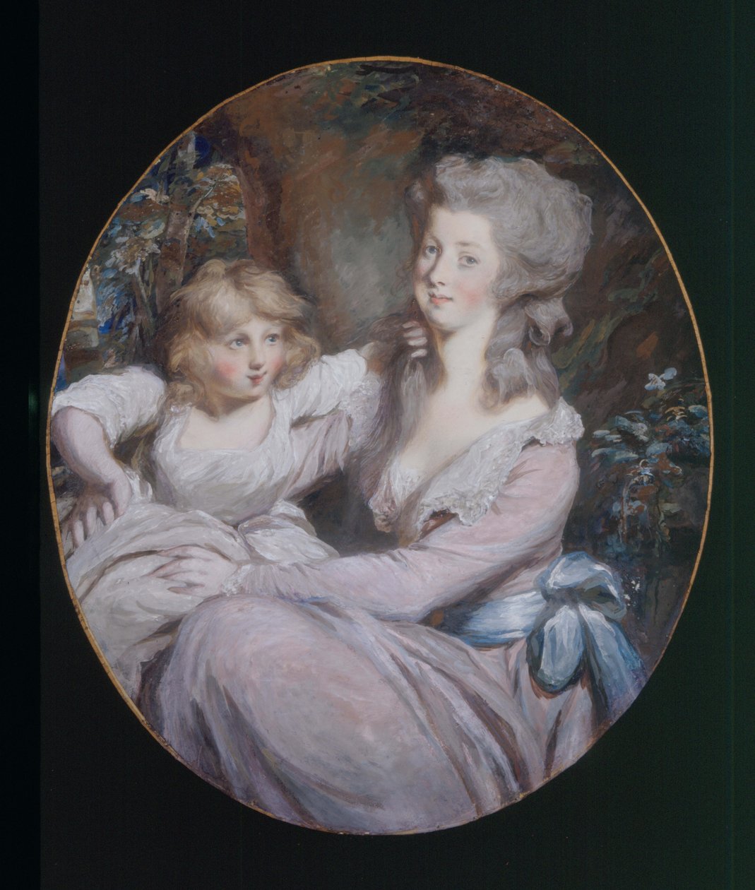Margaret „Peggy” Arnold i córka Sophia, ok. 1787 r. autorstwa Daniel Gardner