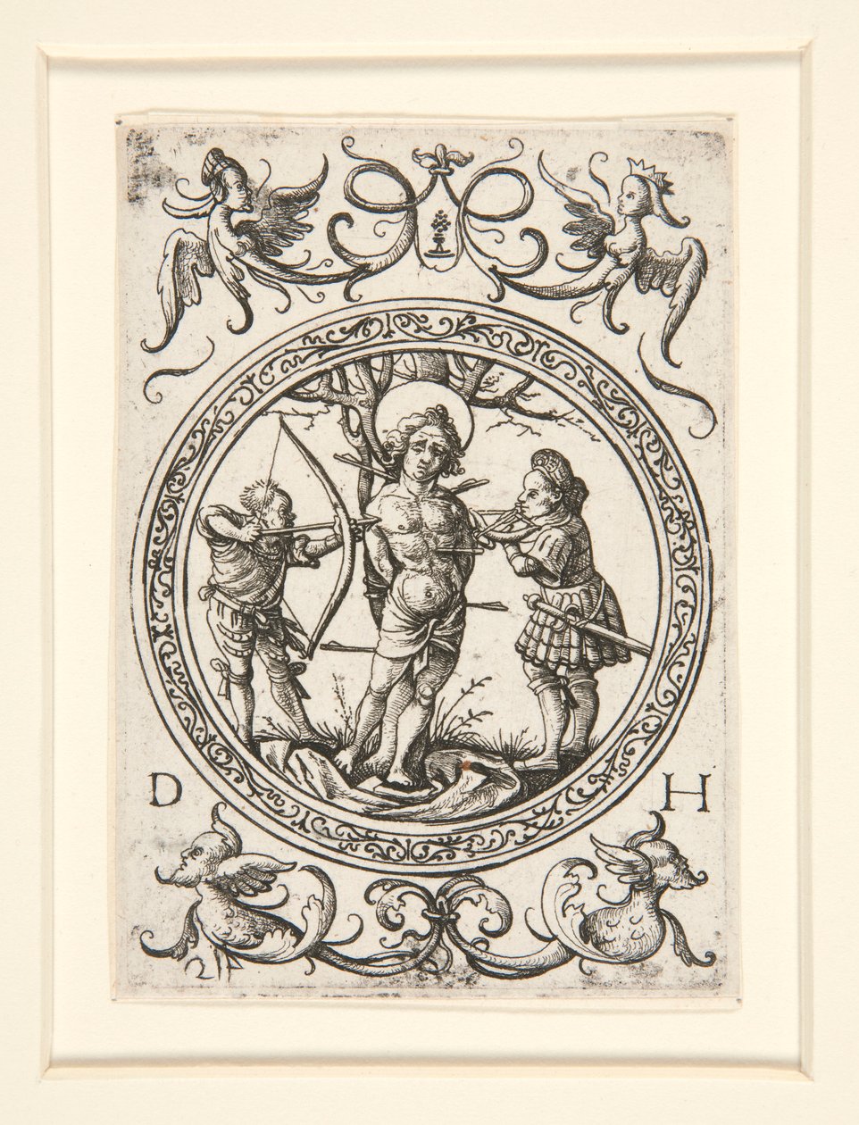 Św. Sebastian autorstwa Daniel Hopfer