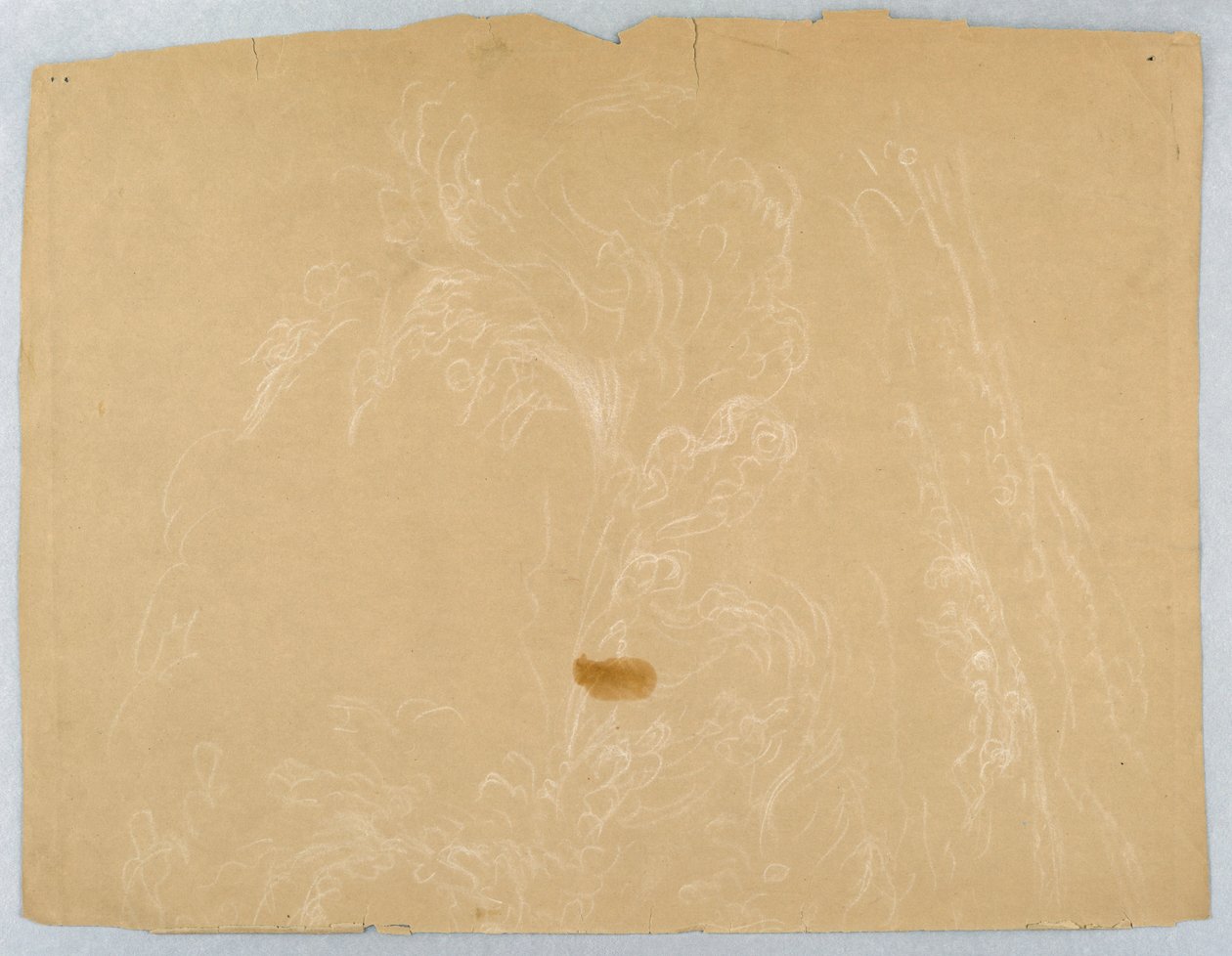 Rysunek, Chmury, ok. 1840 r. autorstwa Daniel Huntington