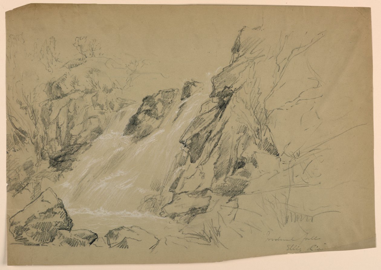 Goodrich Falls, Ellis River, New Hampshire autorstwa Daniel Huntington