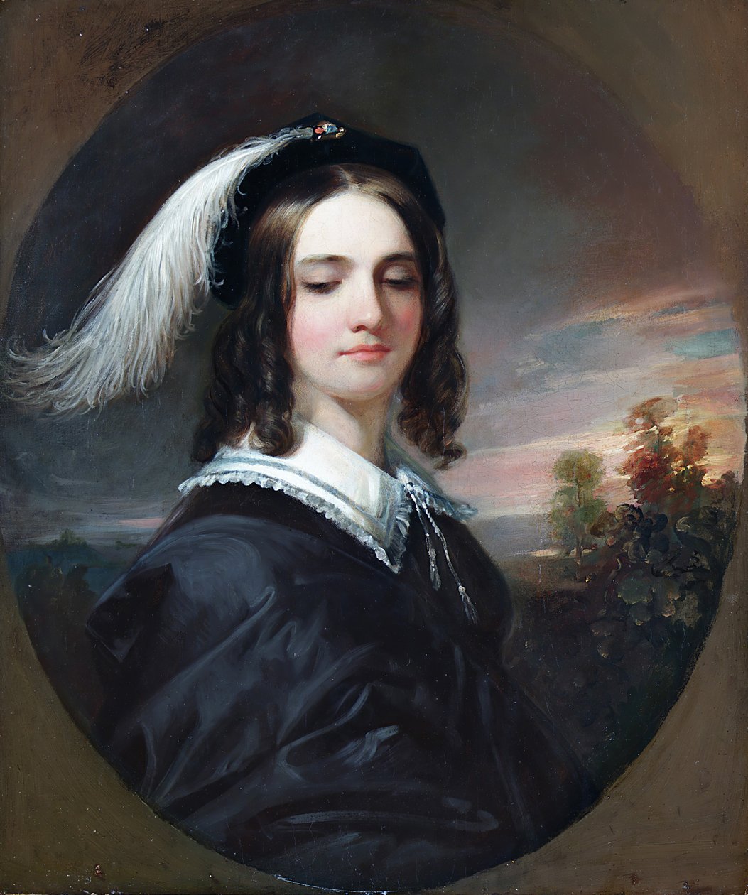Mary Inman, 1844. autorstwa Daniel Huntington