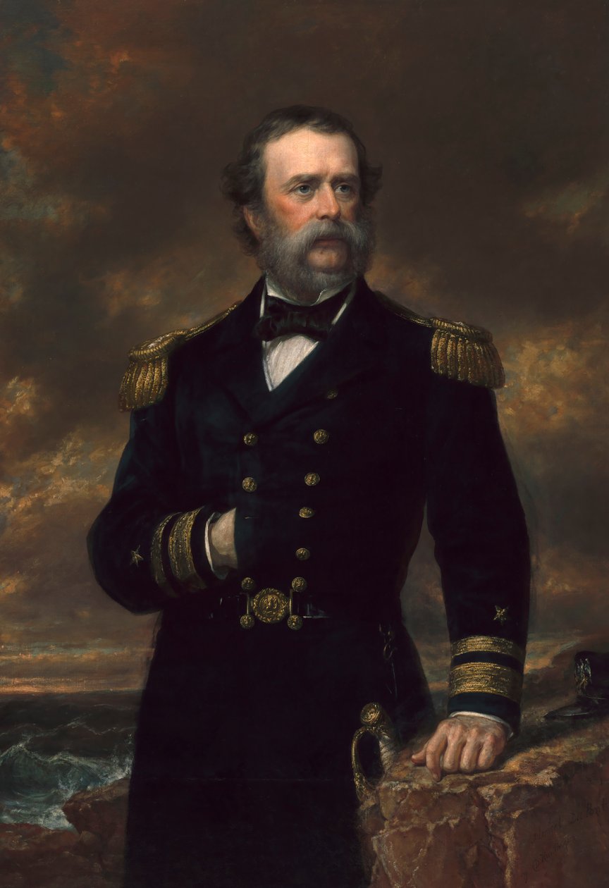 Samuel Francis Du Pont, 1867-1868. autorstwa Daniel Huntington
