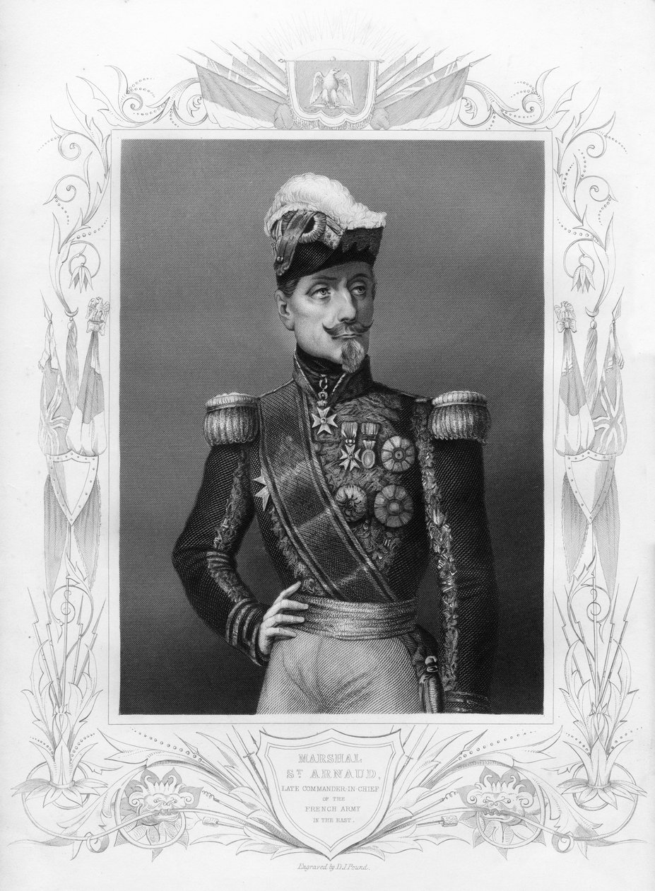 Armand-Jacques Leroy de Saint-Arnaud 1801-1854, 1857. autorstwa Daniel John Pound
