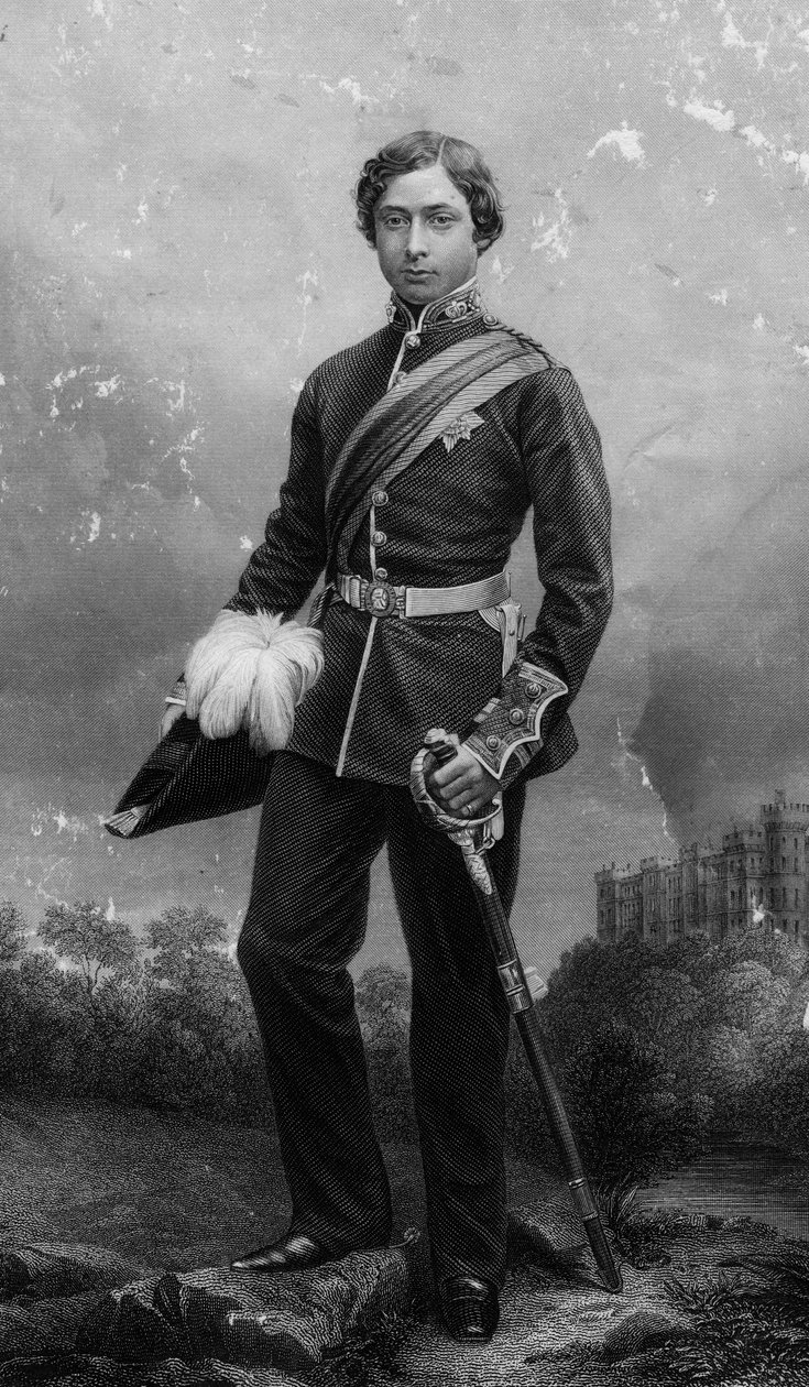 Książę Walii, ok. 1851 r. autorstwa Daniel John Pound