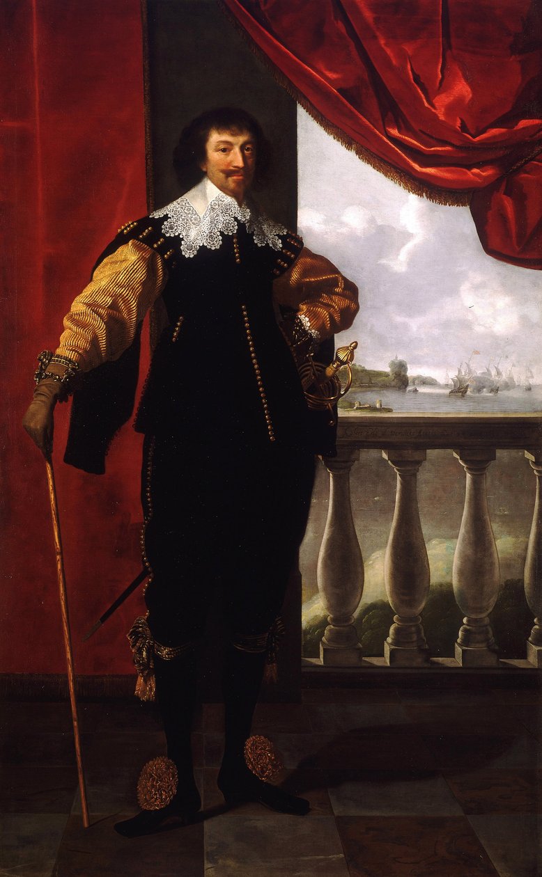 Portret Roberta Richa autorstwa Daniel Mytens