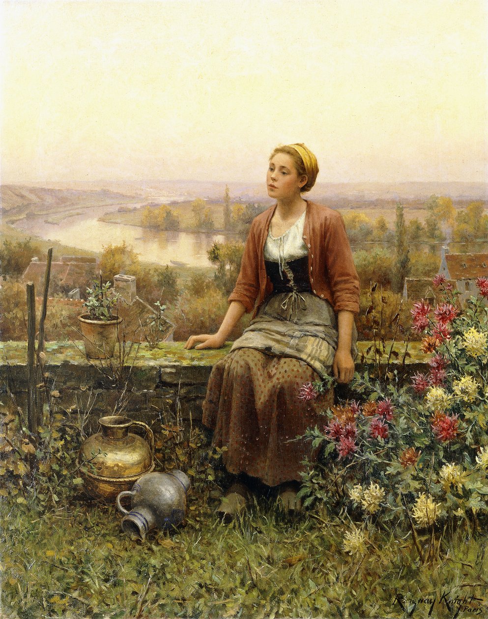 Maria, autorstwa Daniel Ridgway Knight