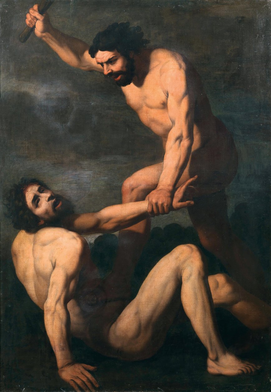 Kain i Abel. autorstwa Daniele Crespi