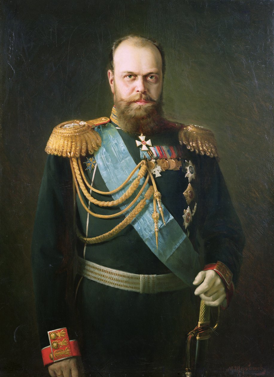 Aleksander III autorstwa Danish School