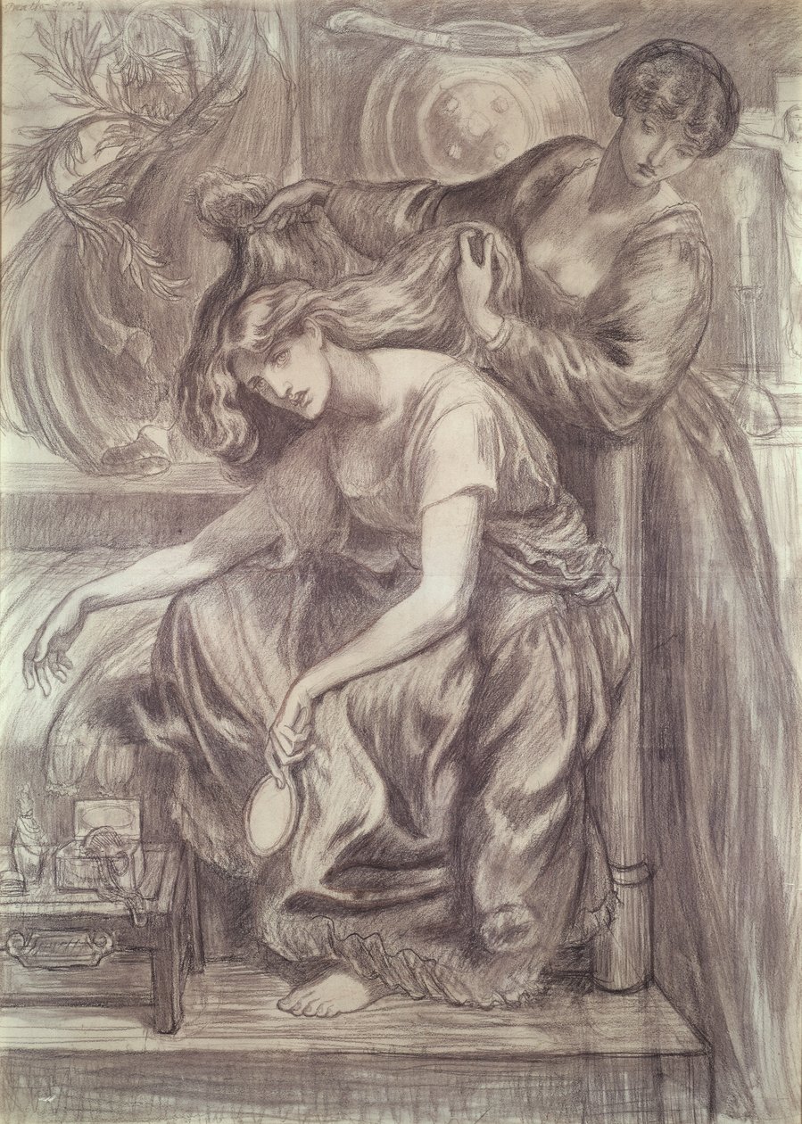 Pieśń Śmierci Desdemony autorstwa Dante Gabriel Charles Rossetti