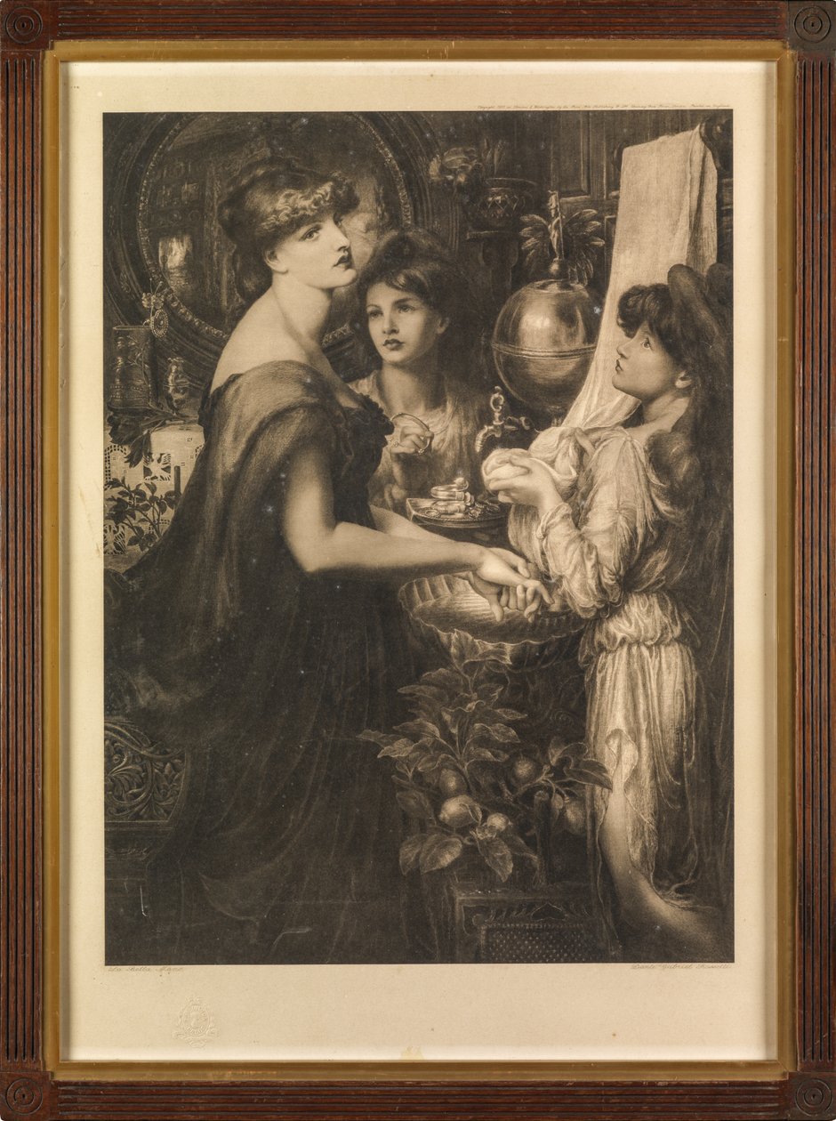 Piękna ręka autorstwa Dante Gabriel (after) Rossetti