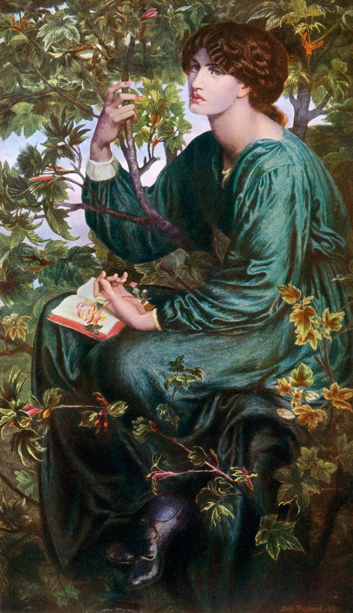 Sen na jawie, 1880, 1912. autorstwa Dante Gabriel Charles Rossetti
