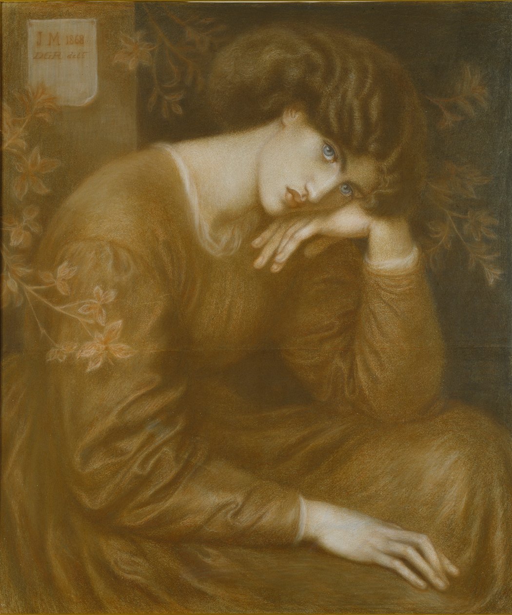 Zaduma, 1868 autorstwa Dante Gabriel Rossetti