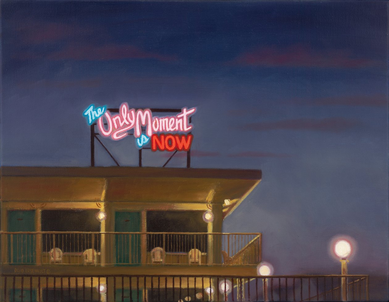 Jedyny moment jest teraz, 2011 autorstwa David Arsenault
