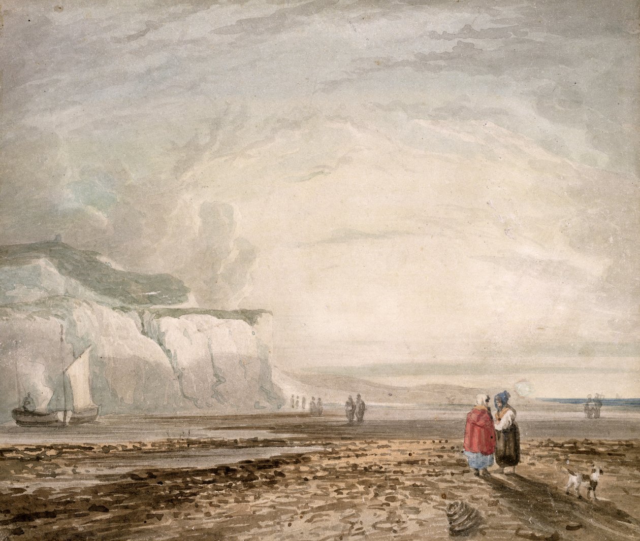 Widok na morze autorstwa David Cox