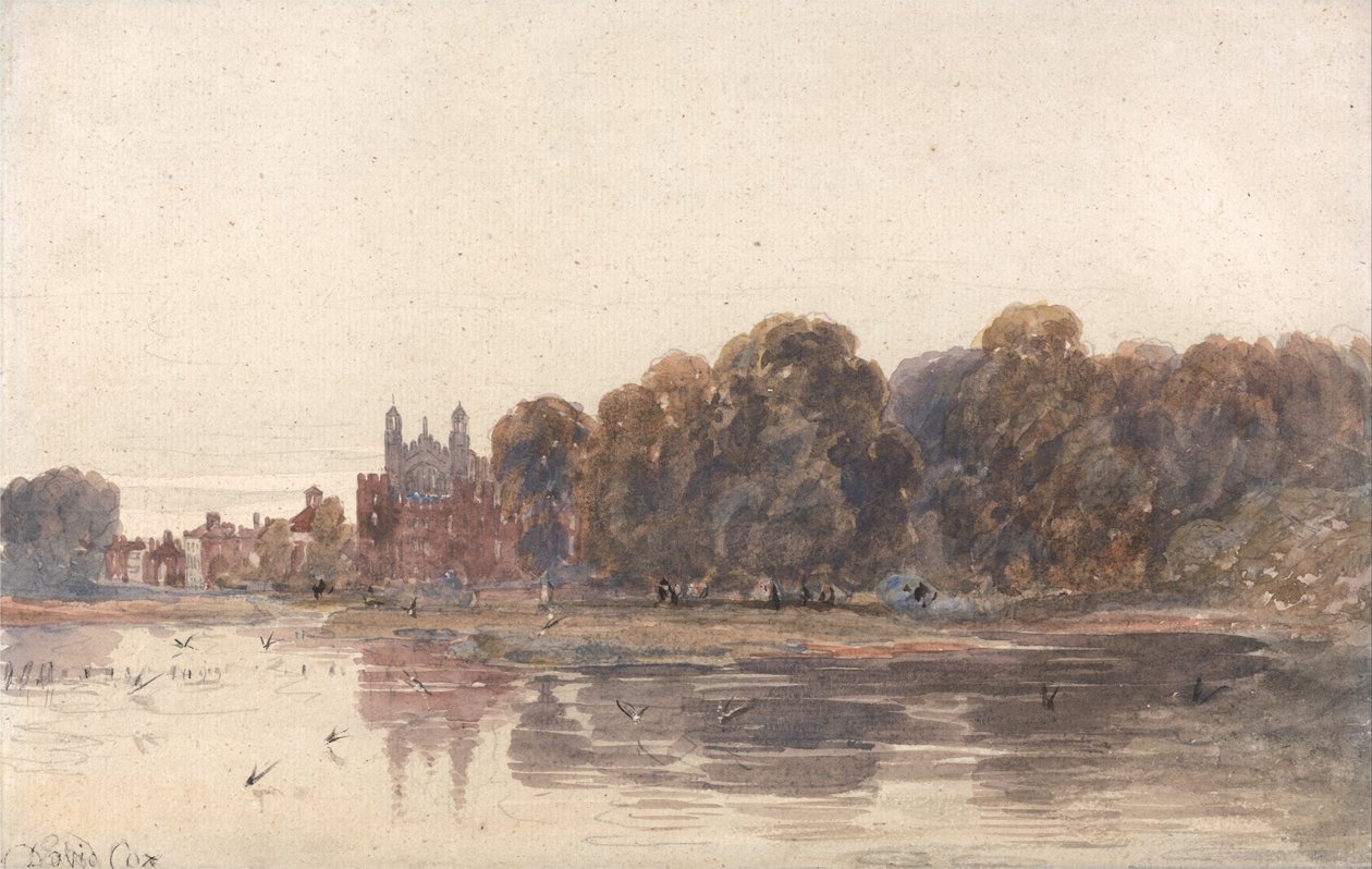 Eton z Tamizy autorstwa David Cox