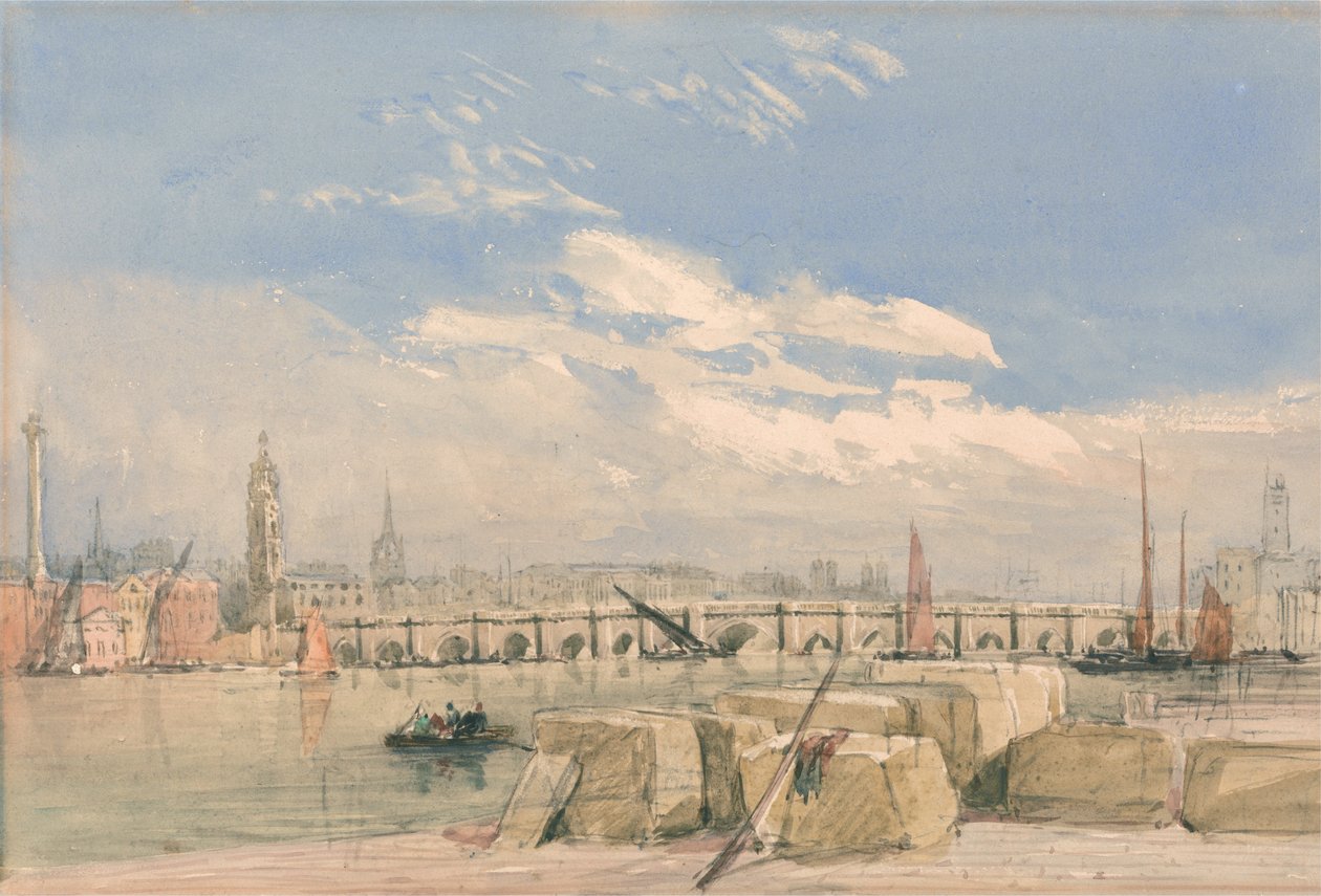most Londyński autorstwa David Cox