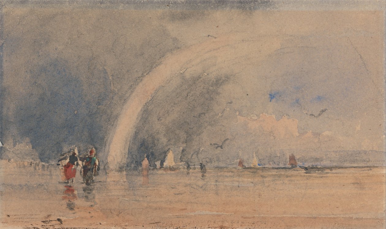 Morecambe Sands autorstwa David Cox