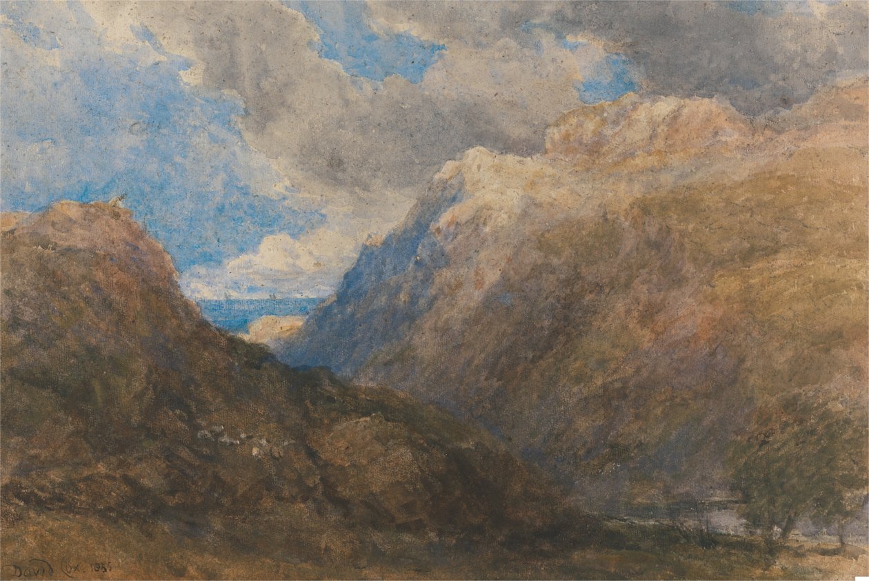 Penmaenmawr autorstwa David Cox