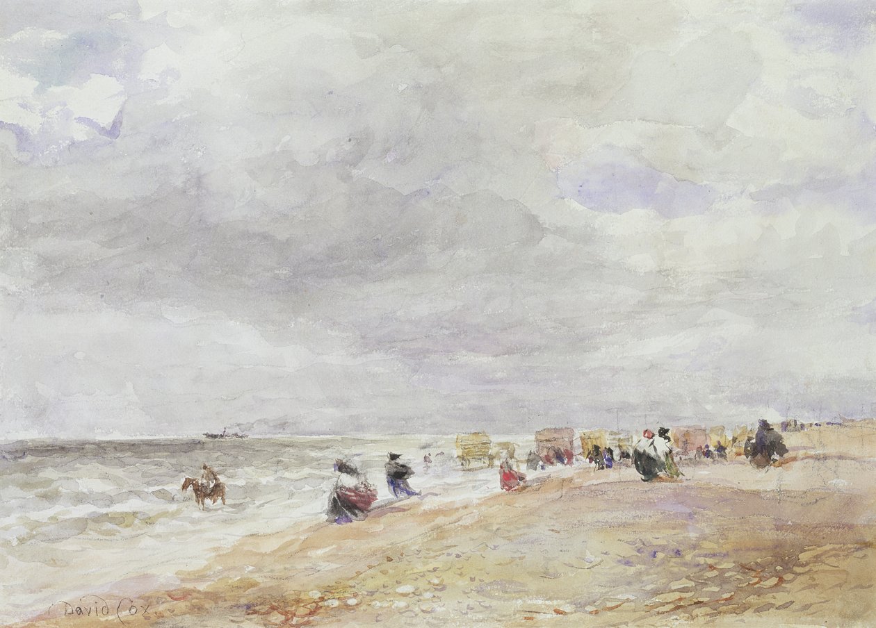 Rhyl Sands autorstwa David Cox