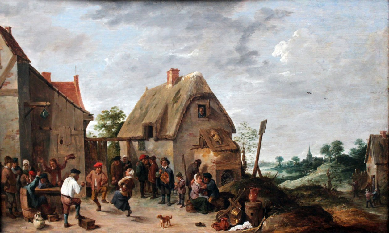 Targi flamandzkie autorstwa David Teniers the Younger