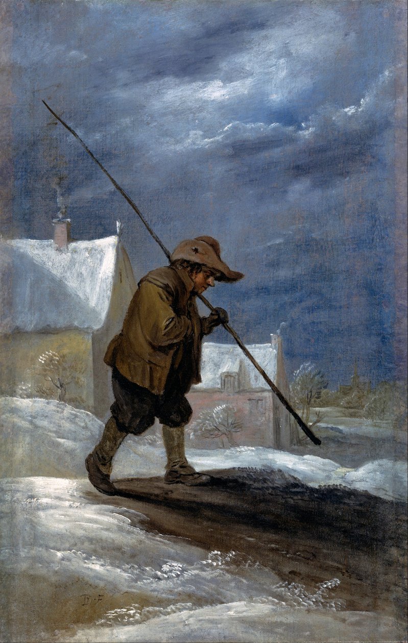 Zima autorstwa David Teniers the Younger