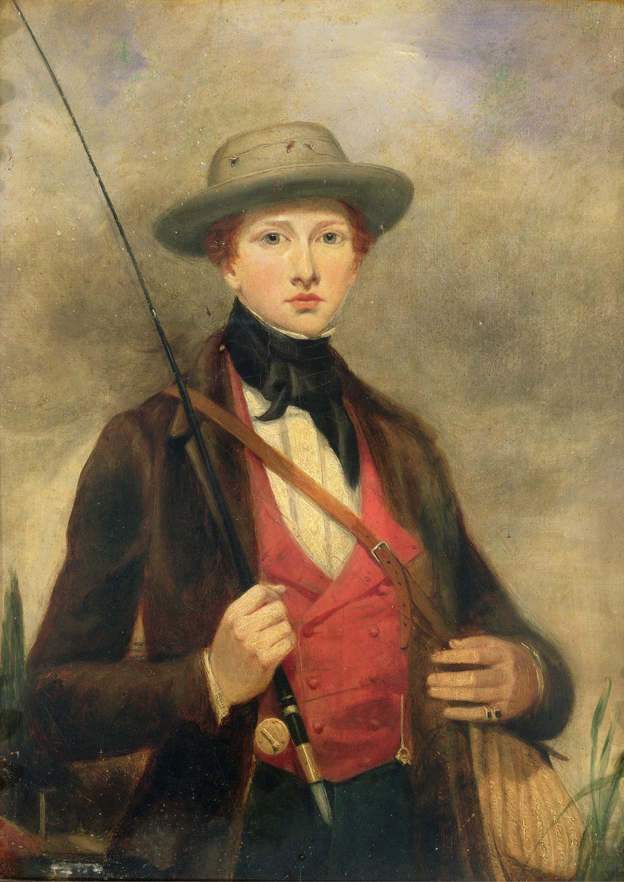 Chłopiec z wędką autorstwa David Wilkie