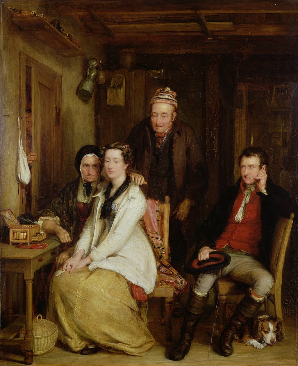 Odmowa z „Duncana” Burna autorstwa David Wilkie