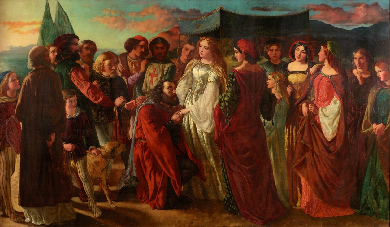 Rycerz Pani autorstwa David Wilkie