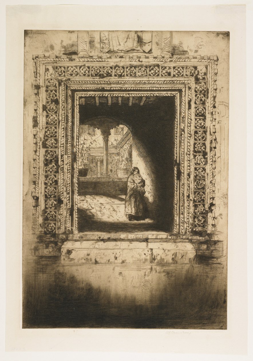 Abbazia, Wenecja, 1900 autorstwa David Young Cameron