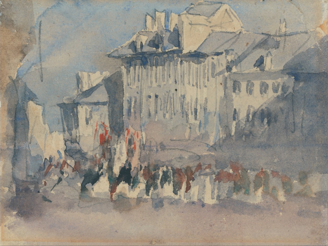Procesja religijna autorstwa David Cox