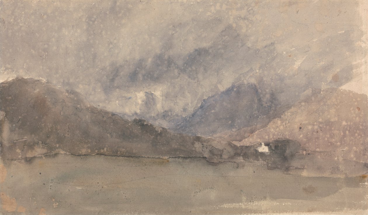 Curig Chapel, Caernarvonshire, Walia autorstwa David Cox