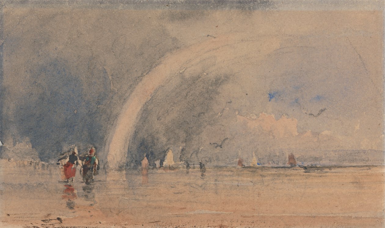 Piaski Morecambe autorstwa David Cox