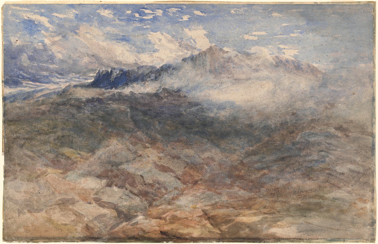 Wzgórza Górskie, Cader Idris autorstwa David Cox