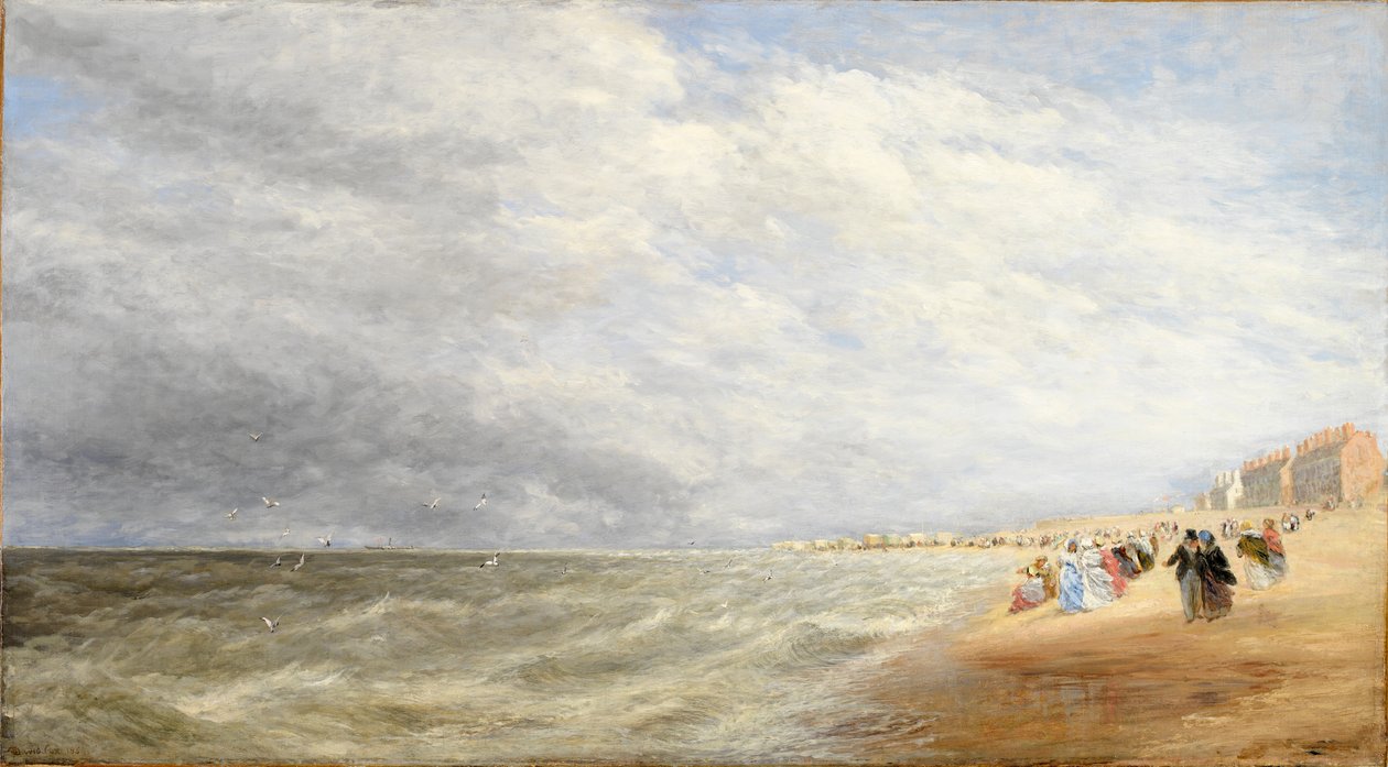 Rhyl Sands, 1855 autorstwa David Cox