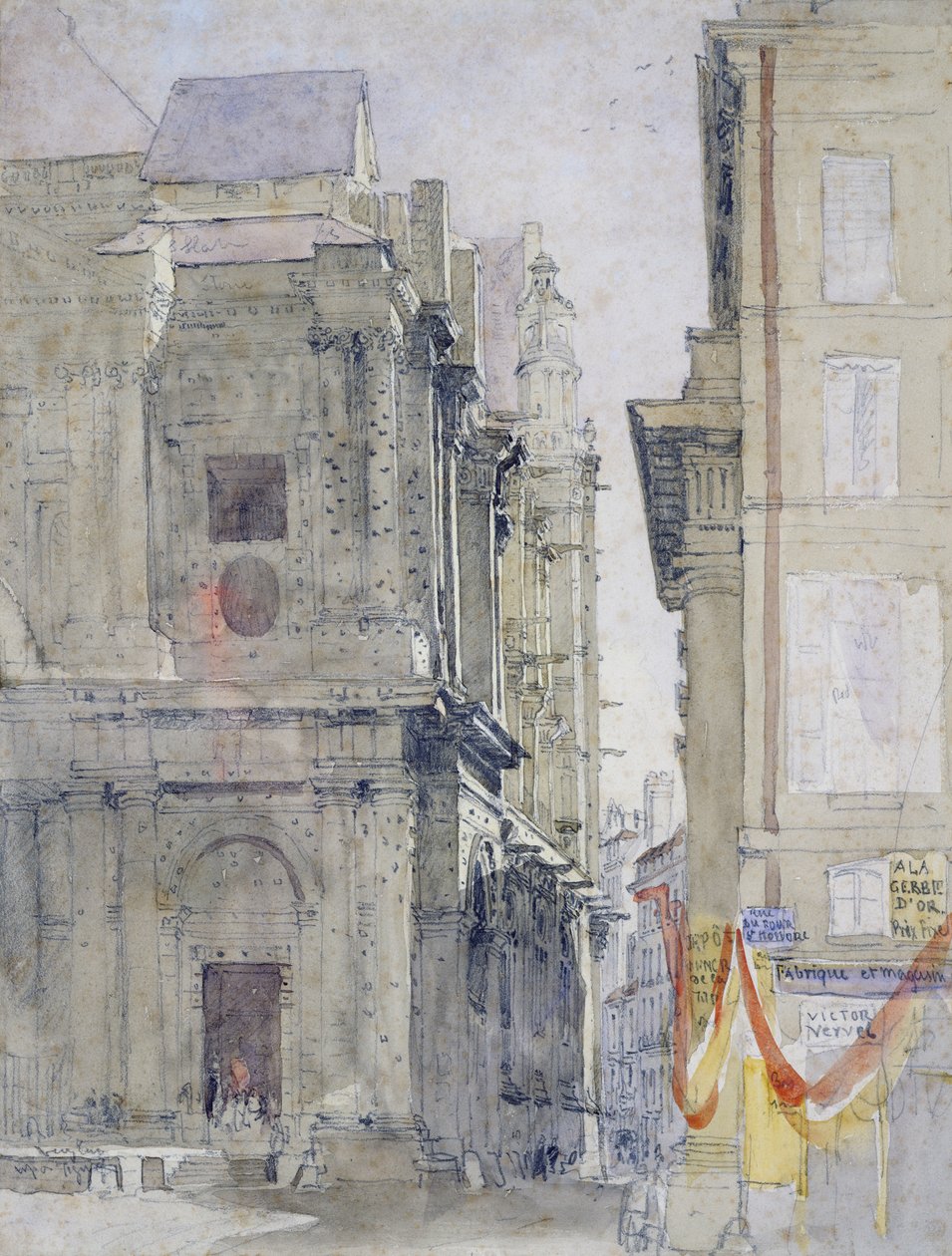 Św. Eustatius autorstwa David Cox