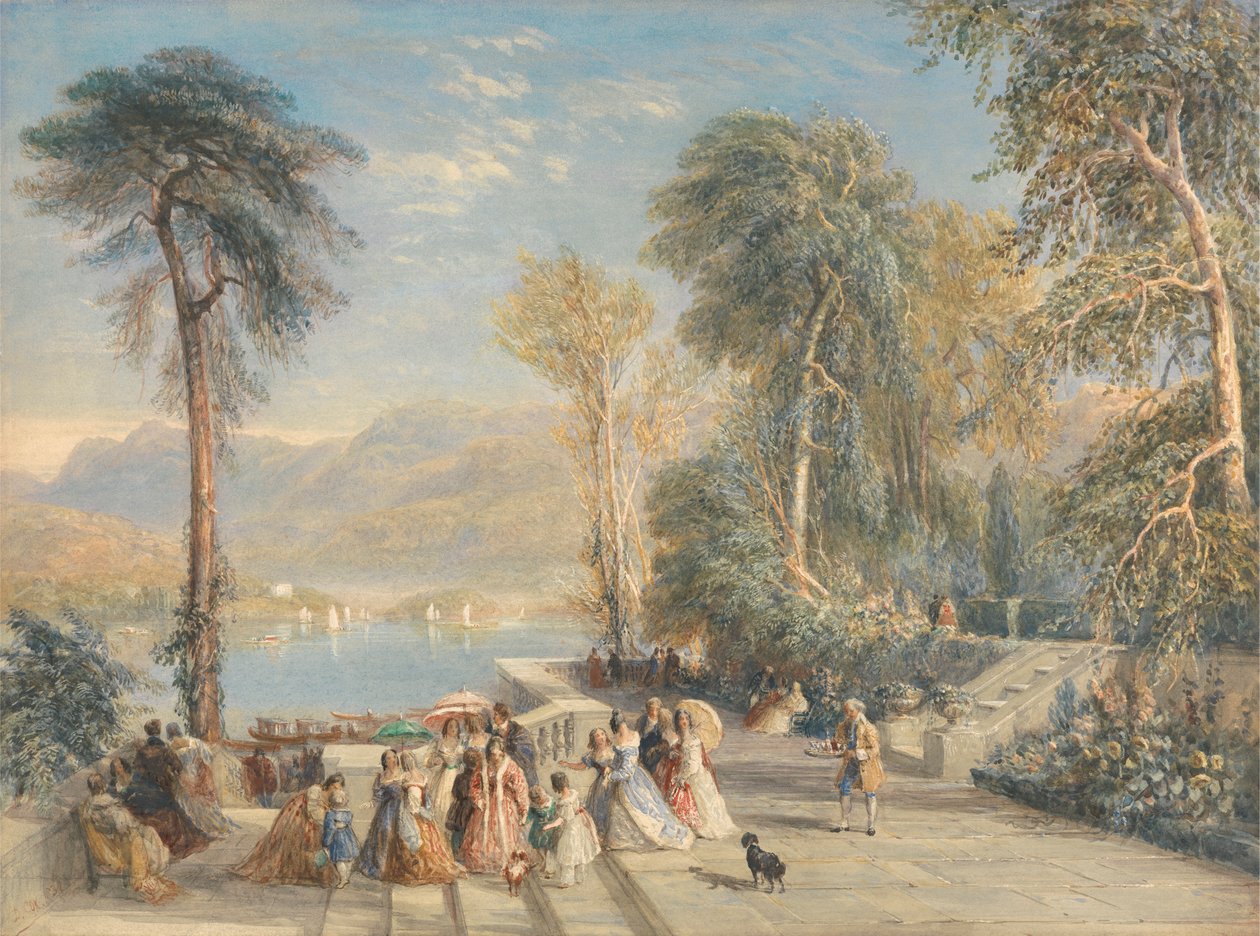 Windermere Podczas Regat autorstwa David Cox