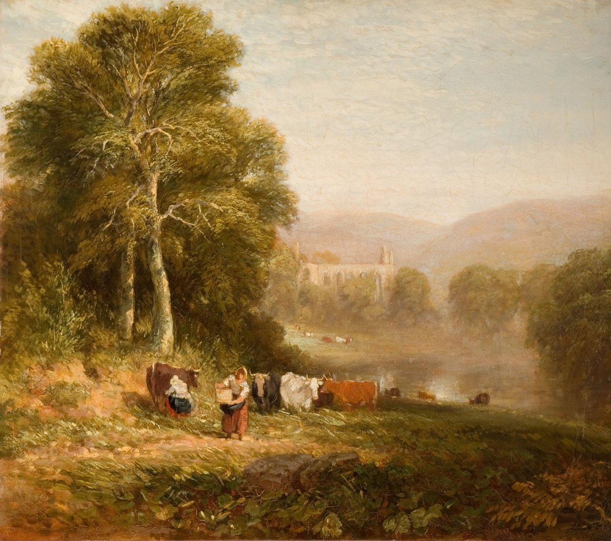 Opactwo Bolton, 1844. autorstwa David Cox the elder