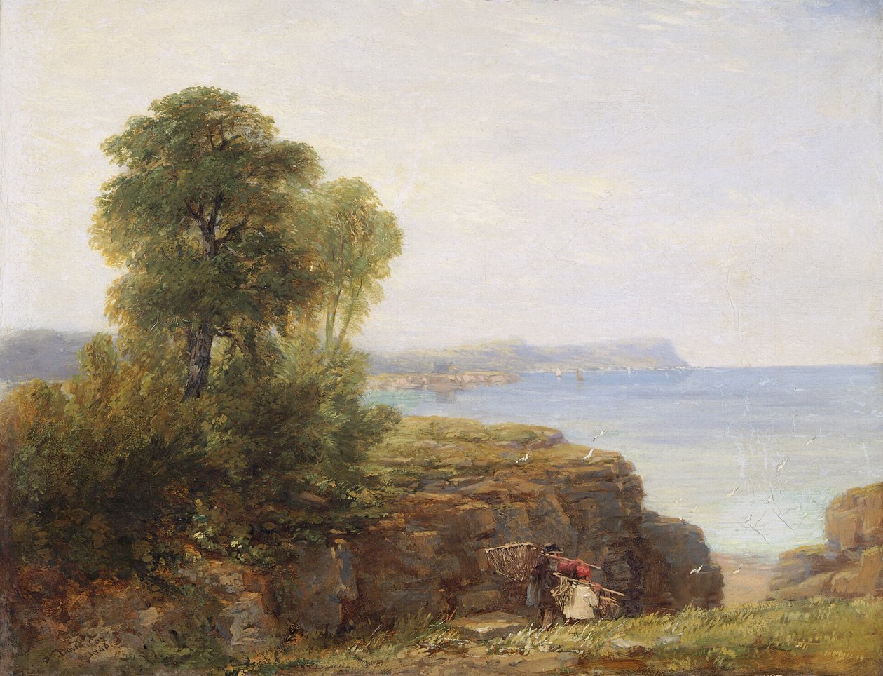 „Zatoka Cardigan”, 1846 r. autorstwa David Cox the elder