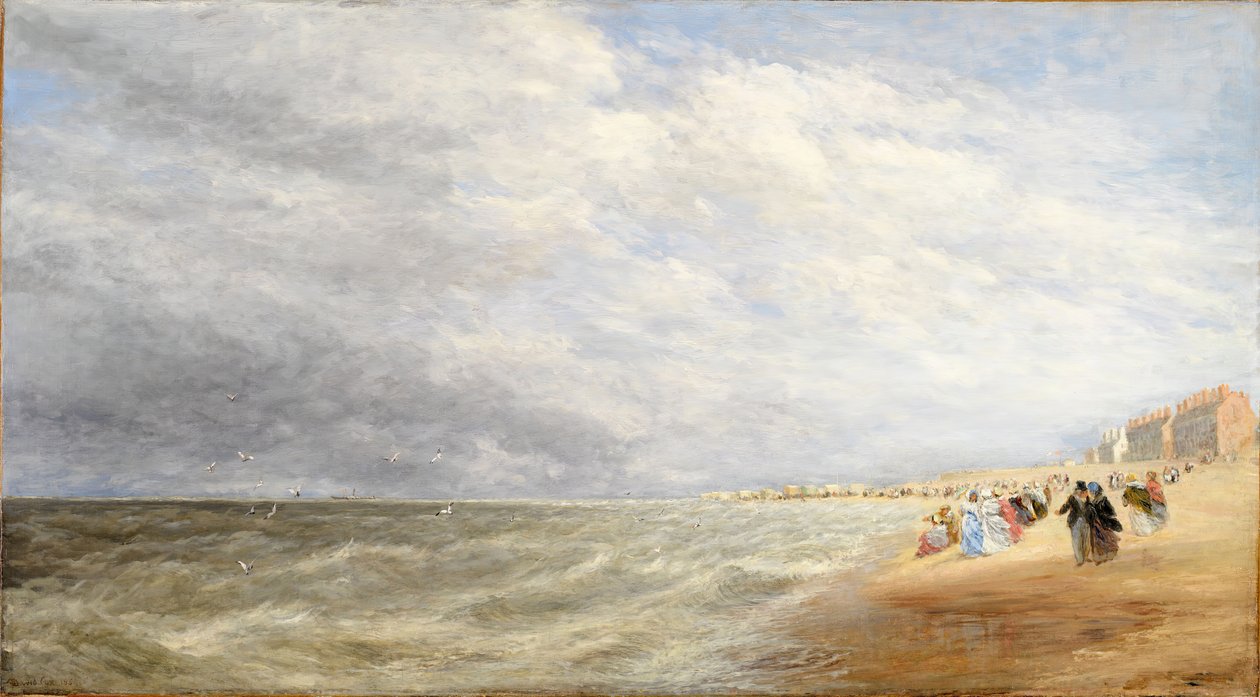 Rhyl Sands, 1855. autorstwa David Cox the elder