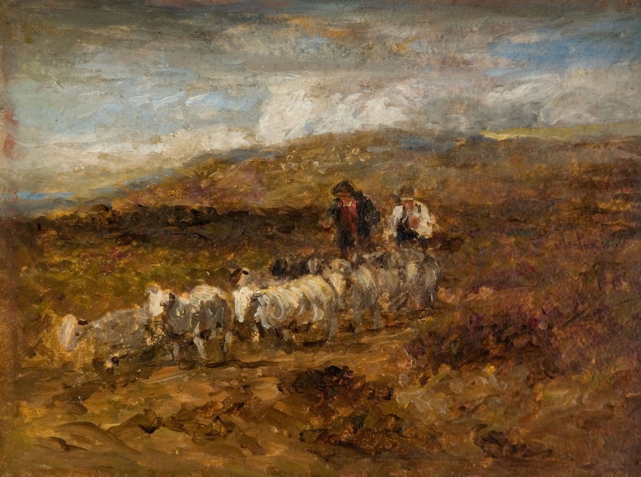 Pasterze walijscy, 1841. autorstwa David Cox the elder